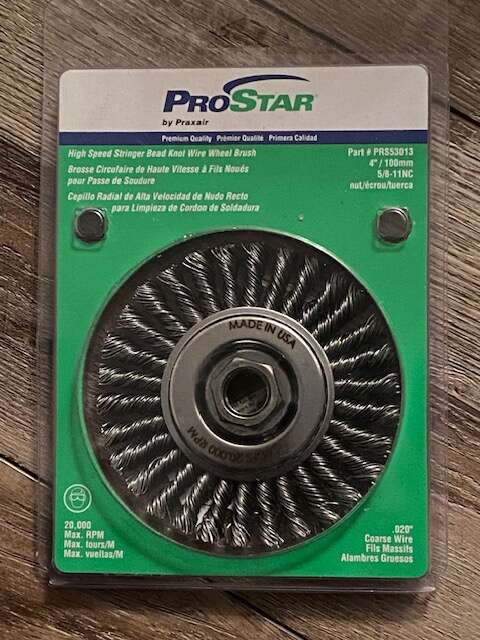 Prostar PRS53013 4 Inch Steel Knot Wire Wheel