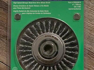 Prostar PRS53013 4 Inch Steel Knot Wire Wheel