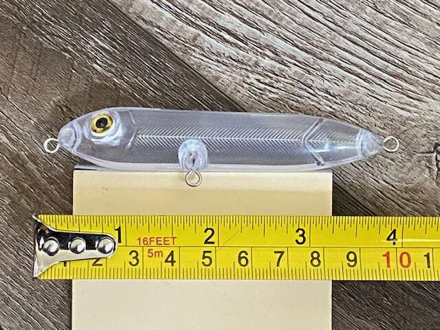 Unpainted Topwater Pencil Fishing Lures (20 pcs)