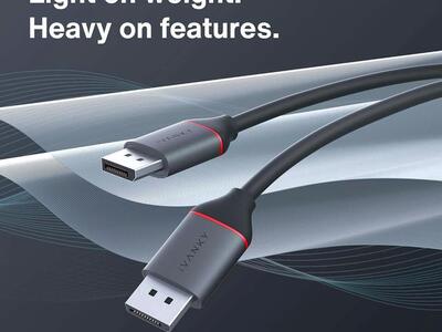 iVANKY DisplayPort Cable 3.3ft