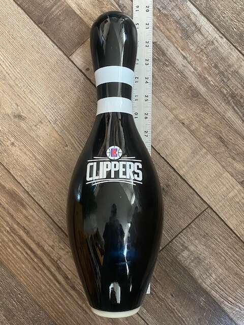 Los Angeles Clippers Bowling Pin (Black)