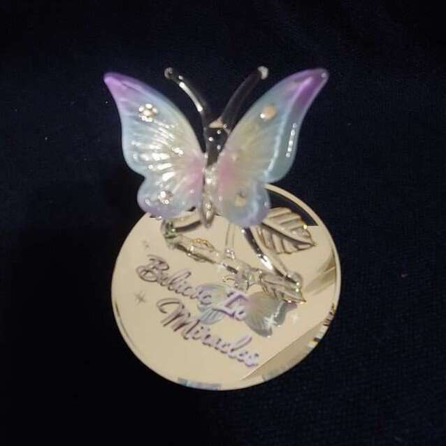 "Glass Baron" Butterfly Figurines