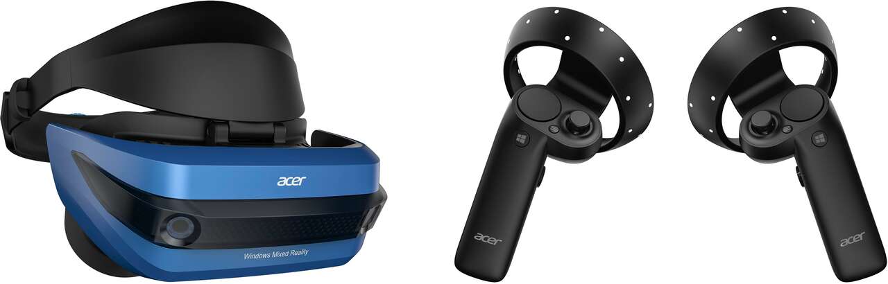 Acer Windows VR Mixed Reality Headset + Controllers!