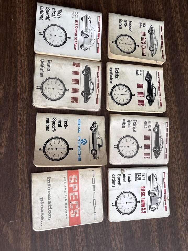 Porsche Manuals
