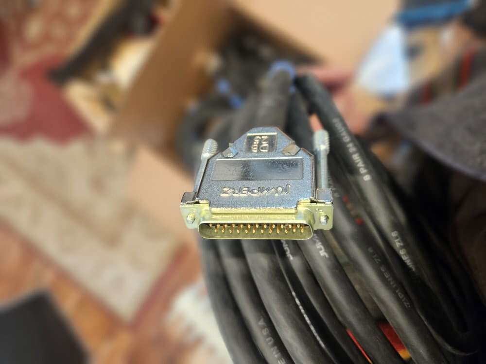 Jumperz JDB25-DB25 zipline 20ft audio cable
