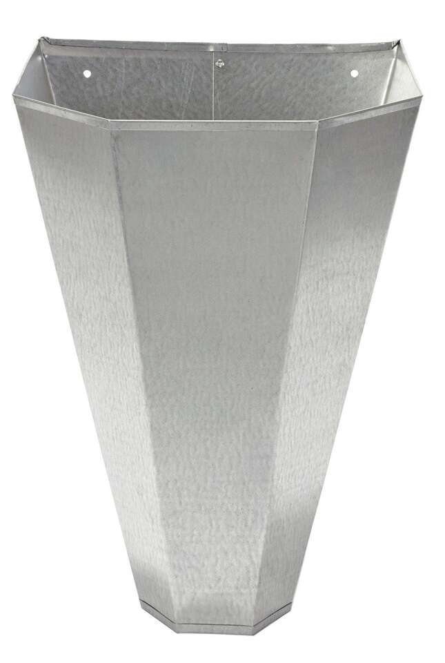 Little Giant Restraining Cone | Galvanized Steel Cone with Flat Back Design | Easy to Clean | Chicken Processing Equipment |