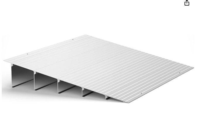 DWALE 5 Inch Door Threshold Ramp