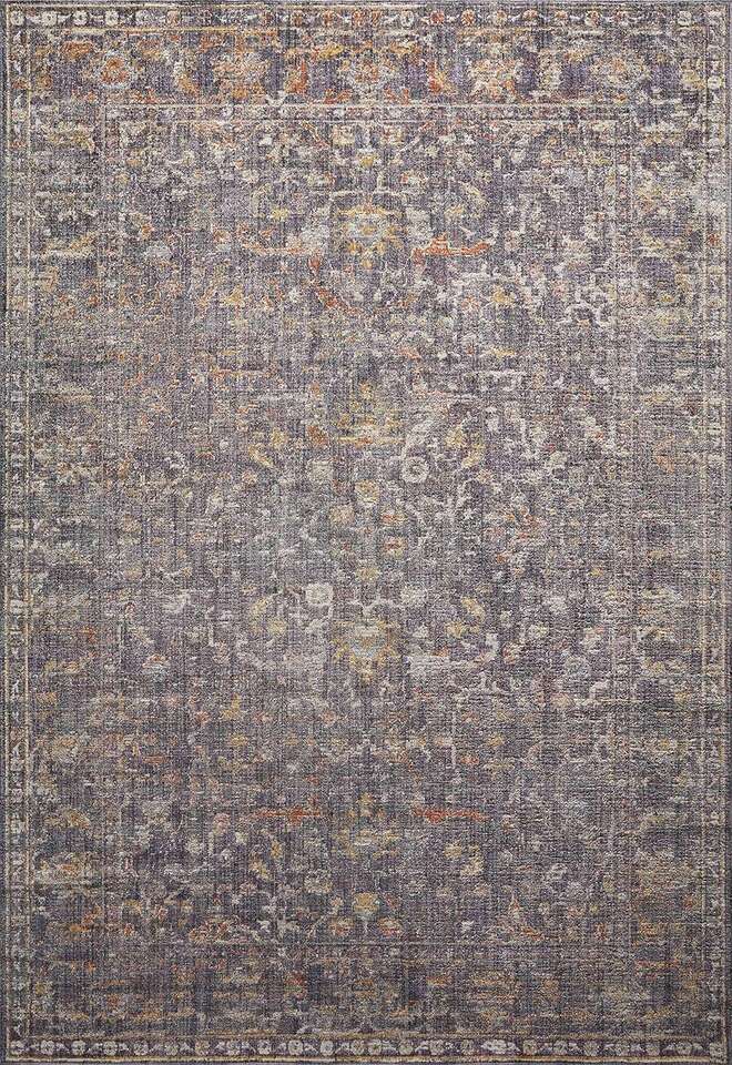 Brand New - Accent Rug 2'-7" x 4' - Chris Loves Julia x Rosemarie Collection ROE-04 Graphite/Multi Rectangular