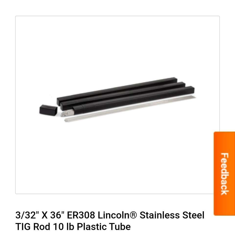 Lincoln Electric Tig Rods 10lb Tube