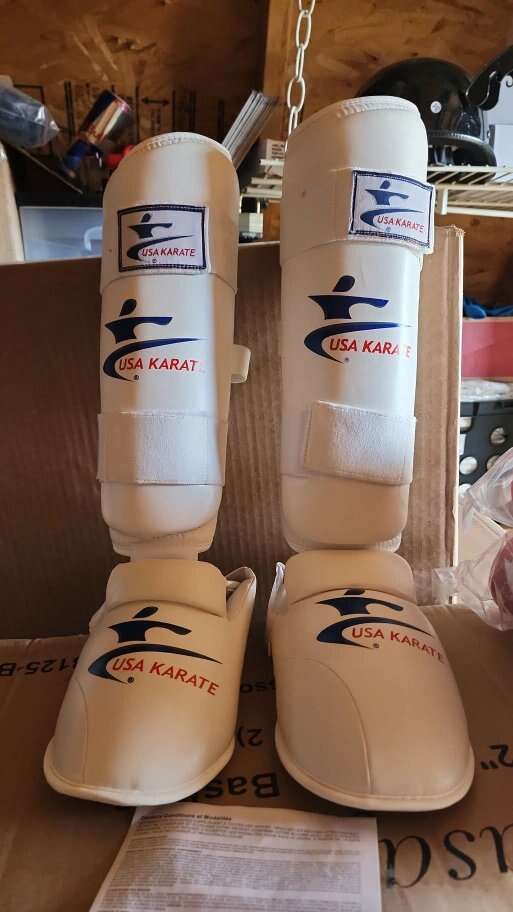 New! Youth Karate Shin Guards