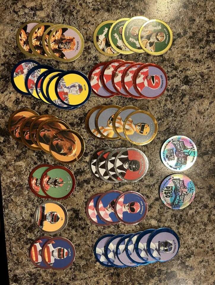 Mighty Morphin Power Rangers POG Set - McDonald’s