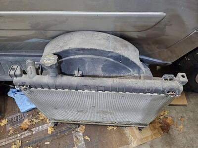 Trailblazer EXT Radiator and Fan Shroud