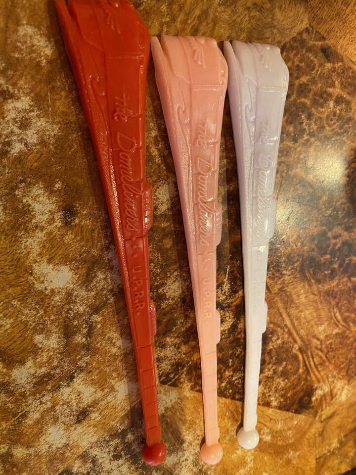 vintage Domeliners Union Pacific Railroad swizzle stick