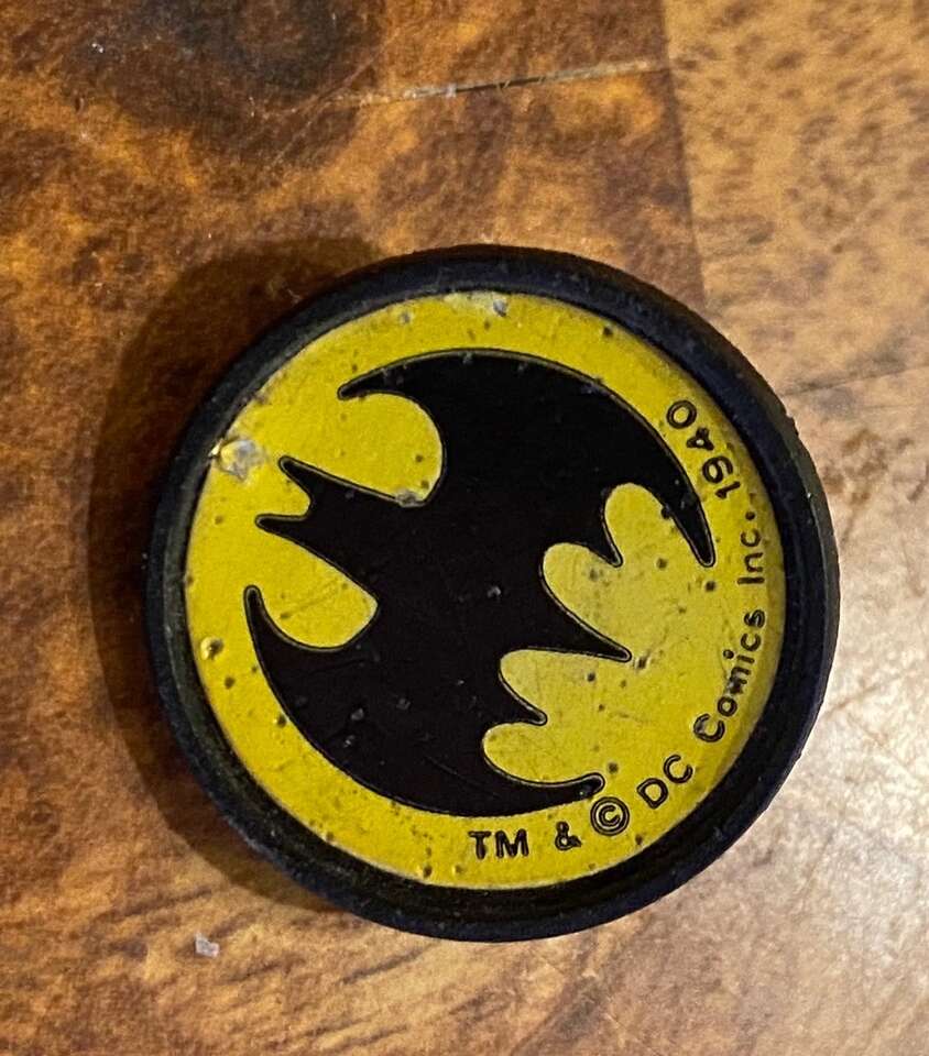 Batman hat pin