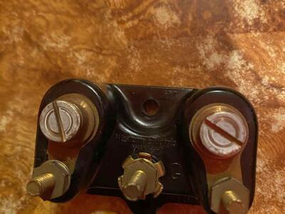 Vintage Western Electric Wire Mounting Block