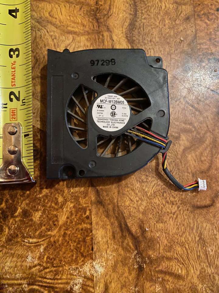 2 laptop cpu fans