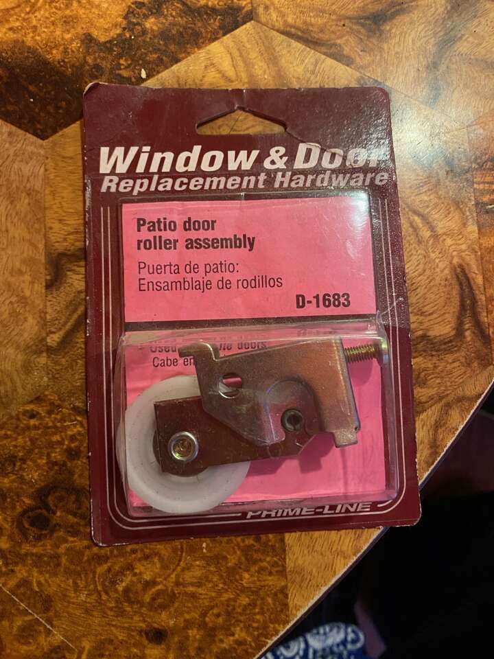 FREEEEE Patio door roller assembly