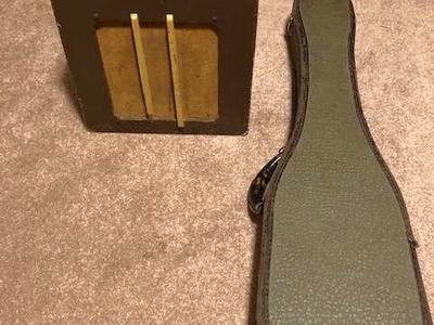 Vintage Lap Steel Guitar and Amp. From The 1940s.