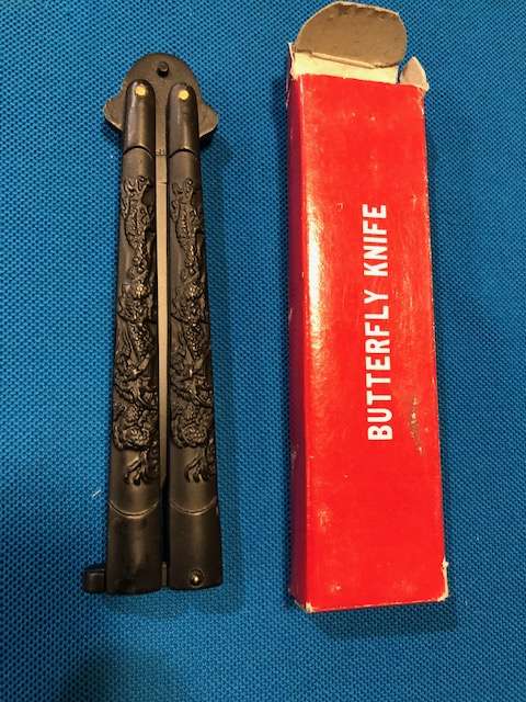 Vintage Butter Fly Knives.