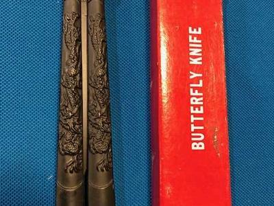Vintage Butter Fly Knives.