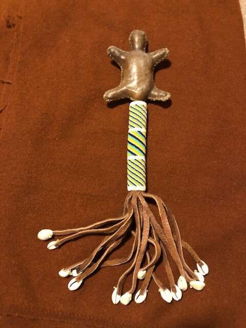 Vintage Native American Ceremony Rattle