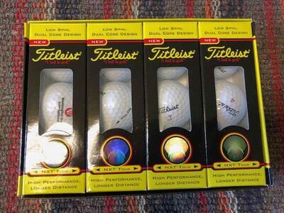 Titleist NXT Tour New Unopened Corporate Logo Balls