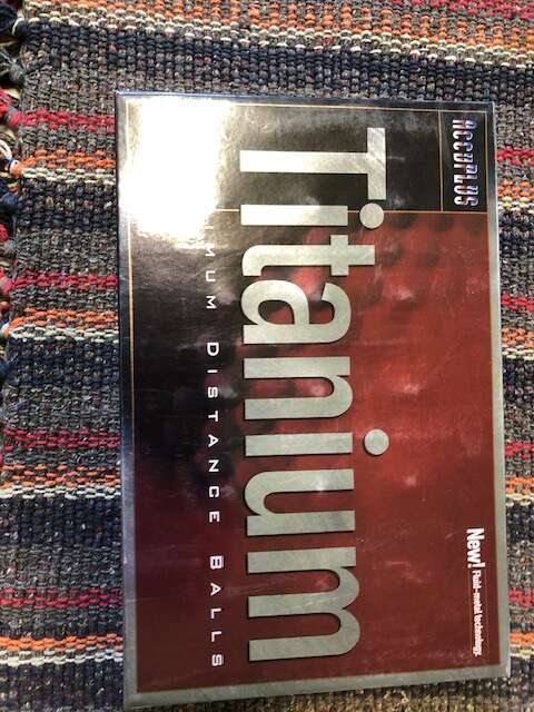 Brand New Unopened Titanium AccuPlus 15 balls