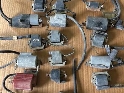 Vintage OEM dirt bike coils. See list below for prices.