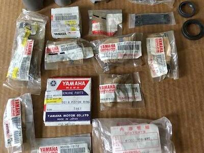 Vintage NOS, OEM dirt bike parts. See parts list and price list below