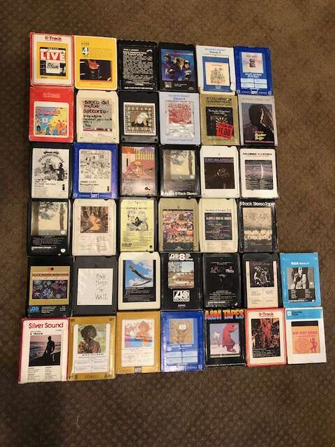 Vintage 8 Track Tapes