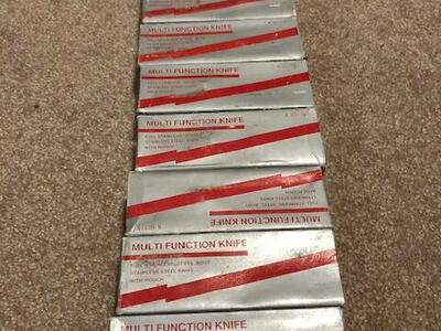 Vintage Brand New Multi tool Knives