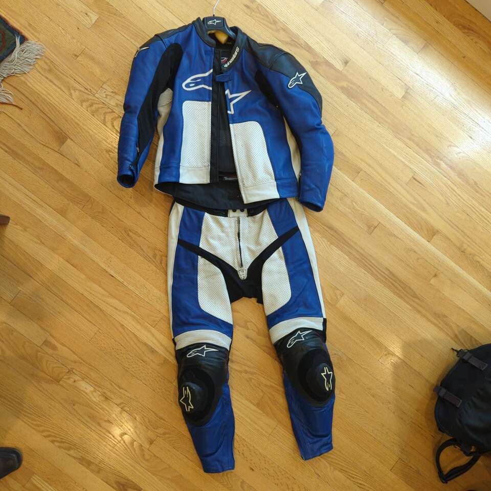 Alpinestars two piece leathers