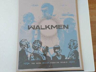 The Walkmen numbered edition poster 49/55