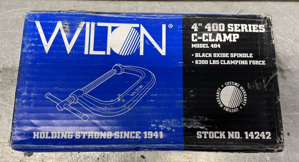 New Wilton 4” C400 C Clamp