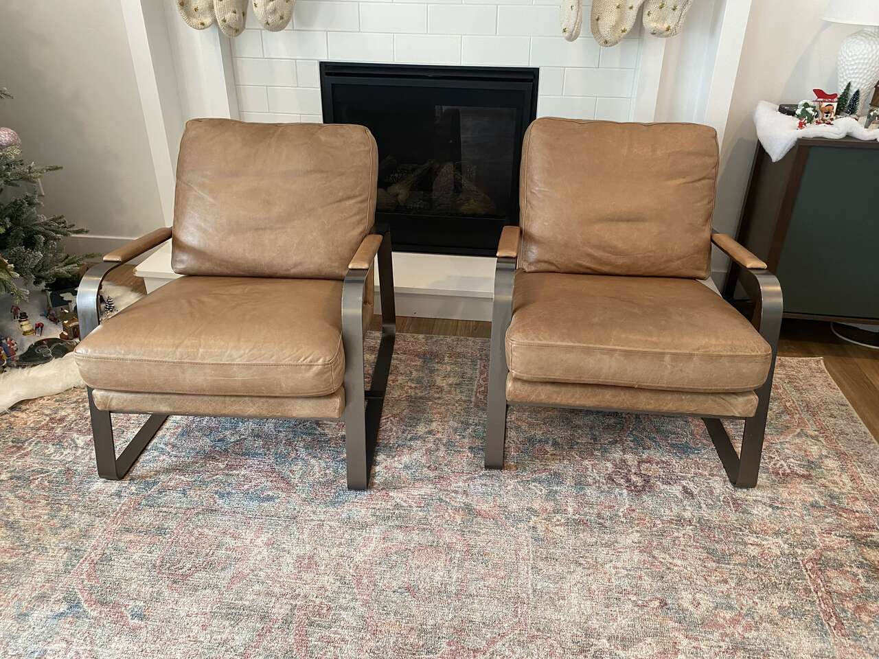 Modern Faux leather chairs Furniture