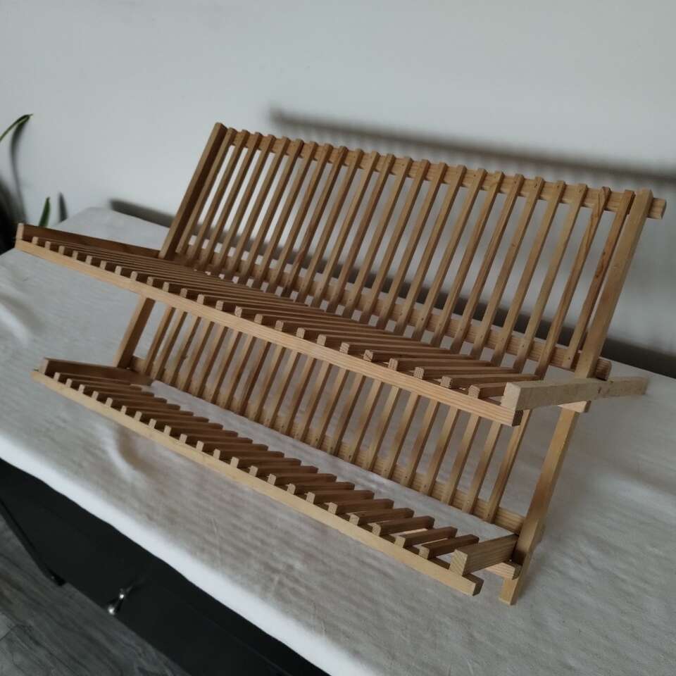 Wood Dish Rack