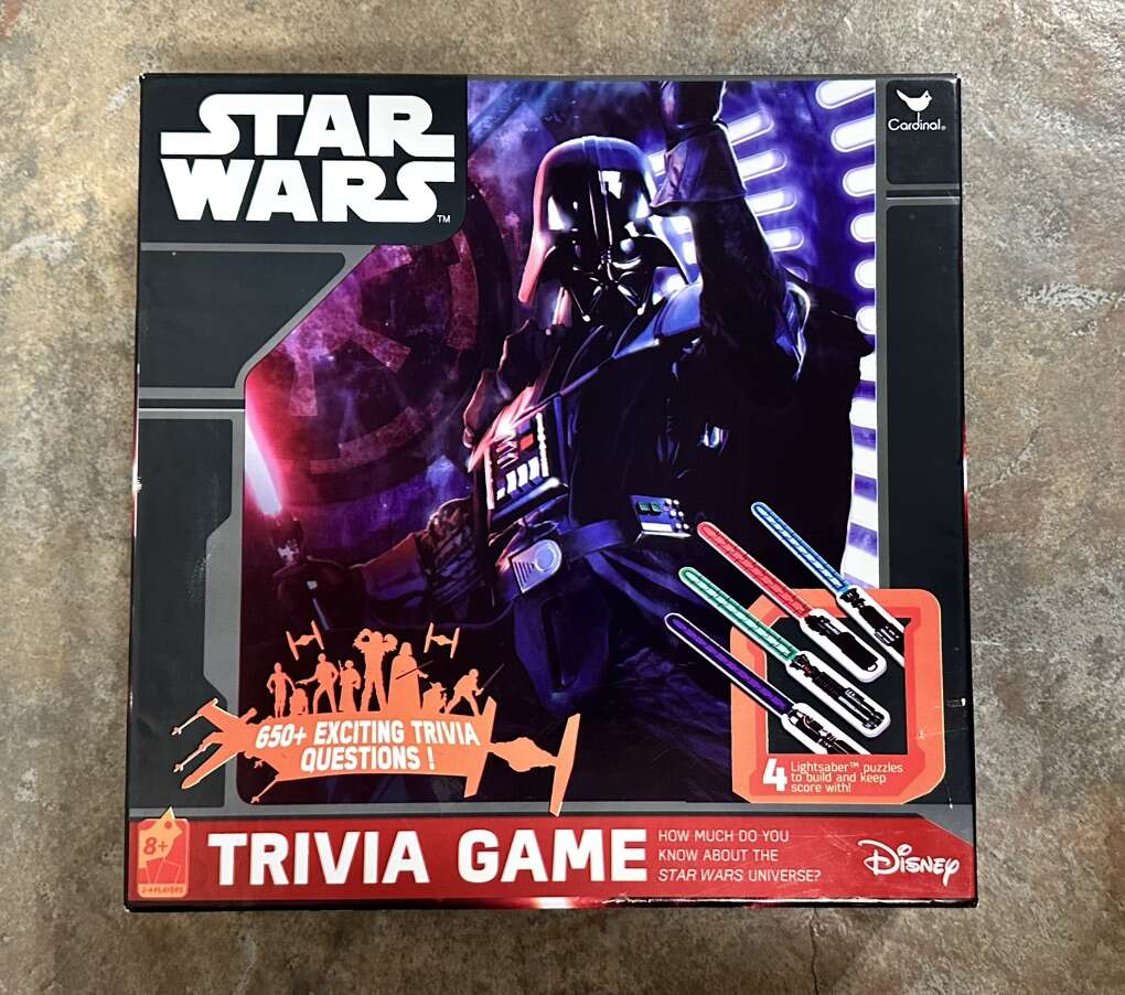 Star Wars Disney Darth Vader Trivia Board Game