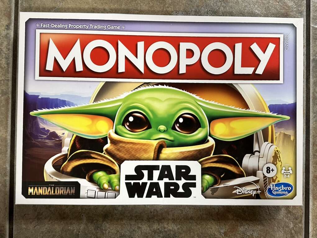 Star Wars Monopoly Baby Yoda Board Game
