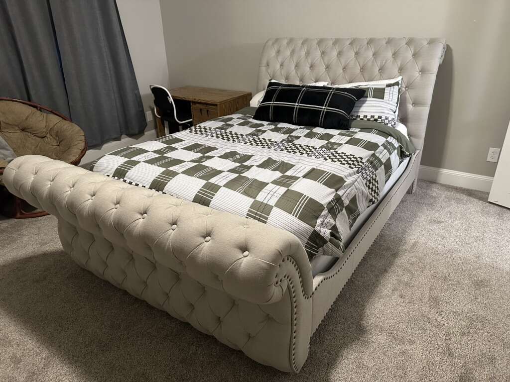 Upholstered Queen Bed Frame Furniture