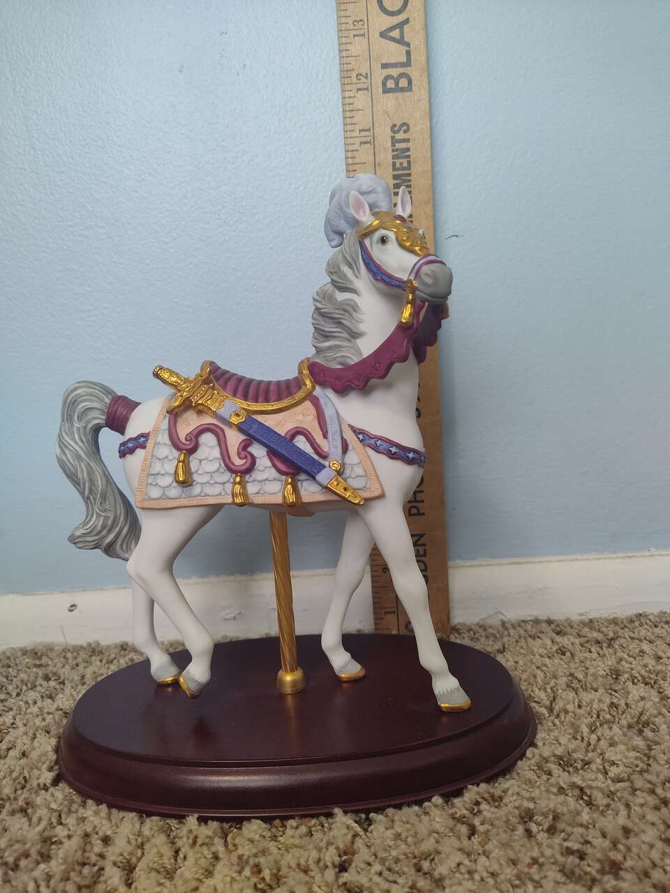 Lenox Porcelain Carousel Horse Figurine