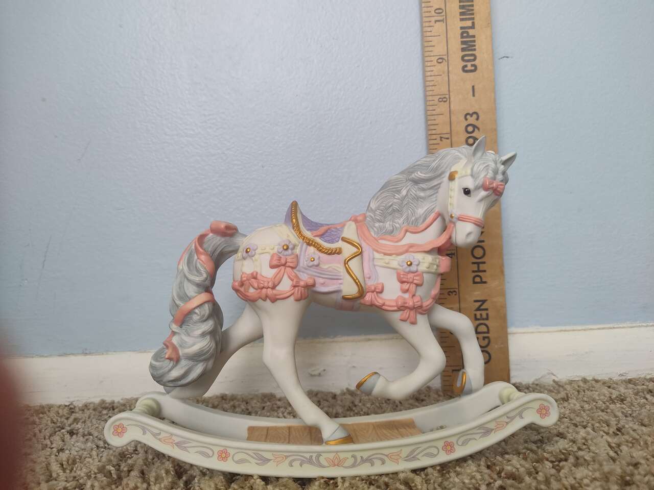 SPG Porcelain Rocking Horse