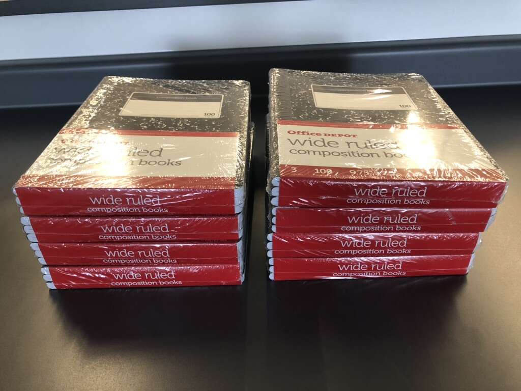 Lot of 24 Composition Notebooks (100 Pages Each)!