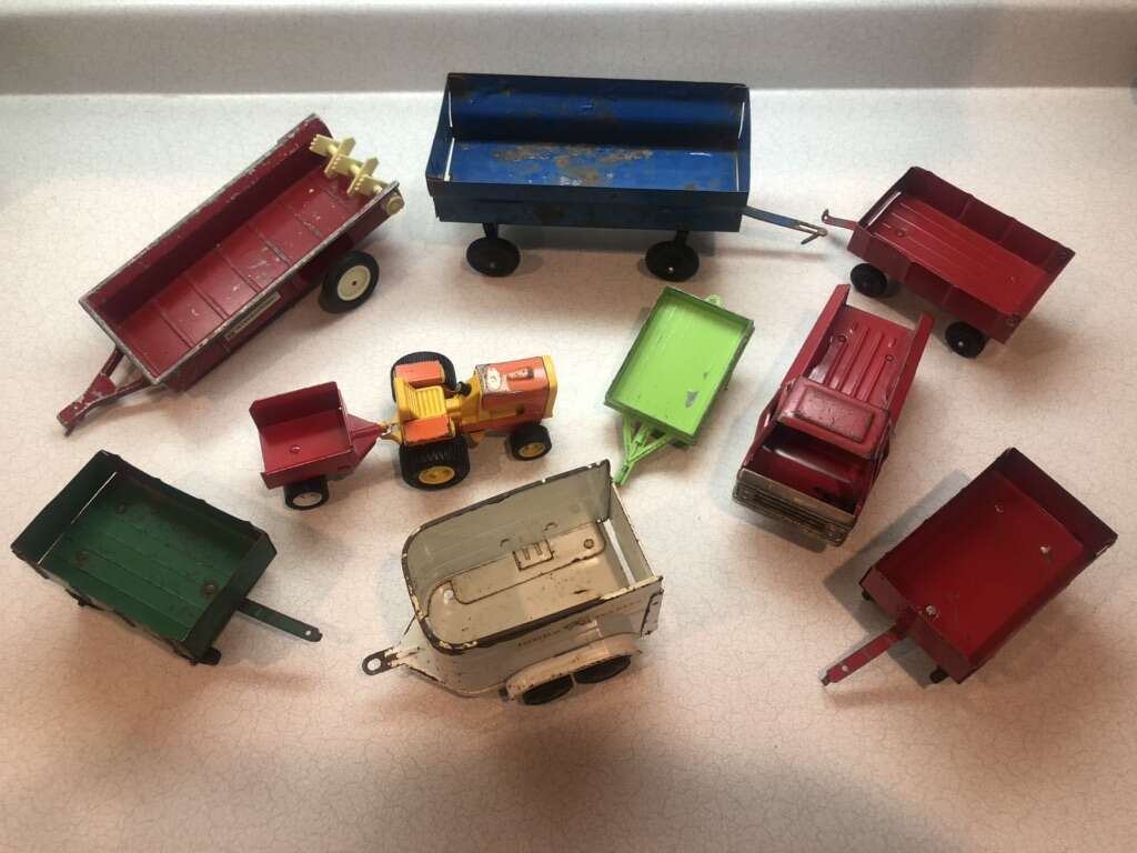 Vintage Metal Toy Equipment Lot! ERTL, Tonka, More