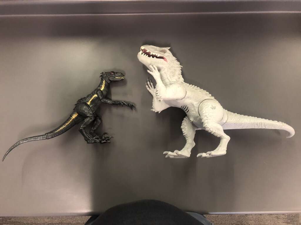 Jurassic World Indominus Rex and Indoraptor!