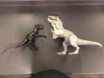Jurassic World Indominus Rex and Indoraptor!