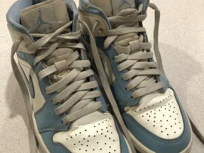 Nike Air Jordan High Top University Blue! W8, M6.5
