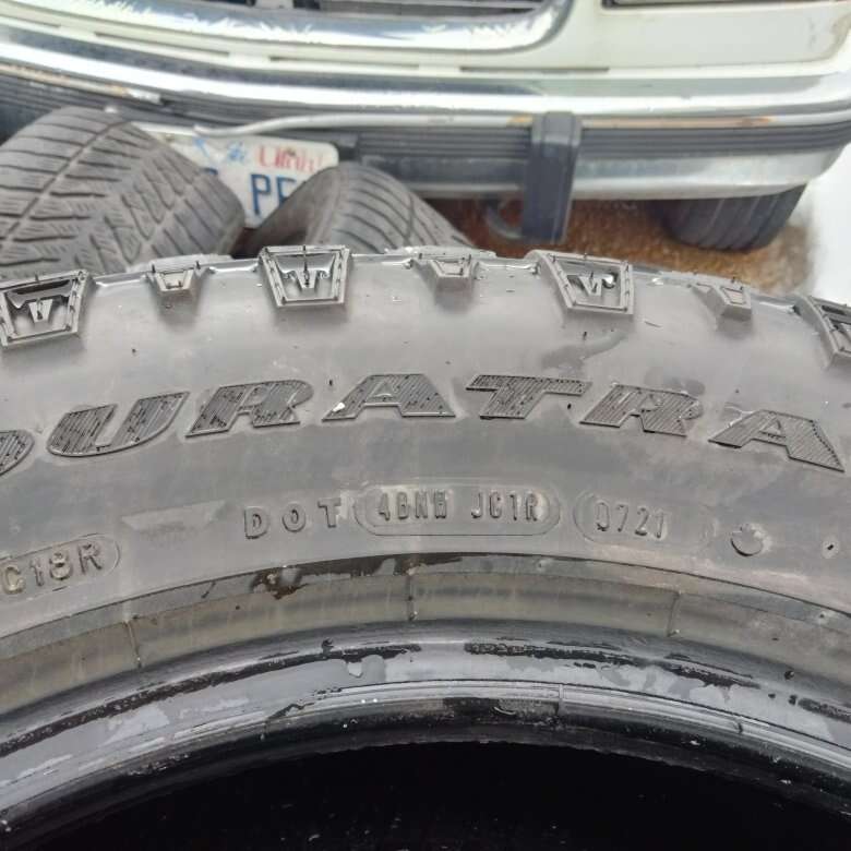 4 245/75R17 Goodyear Wrangler DuraTrac 2021 50%