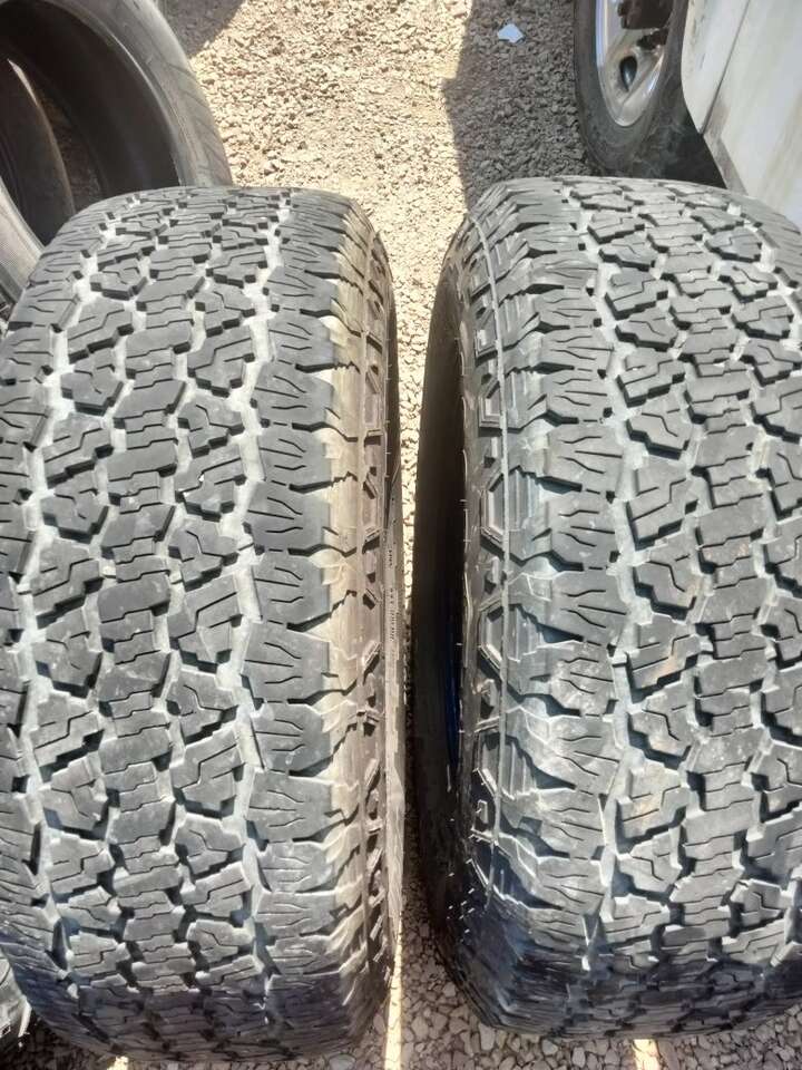2 265/70R18 Goodyear Wrangler Enforcer AT 9/32 82%