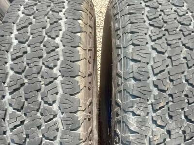 2 265/70R18 Goodyear Wrangler Enforcer AT 9/32 82%