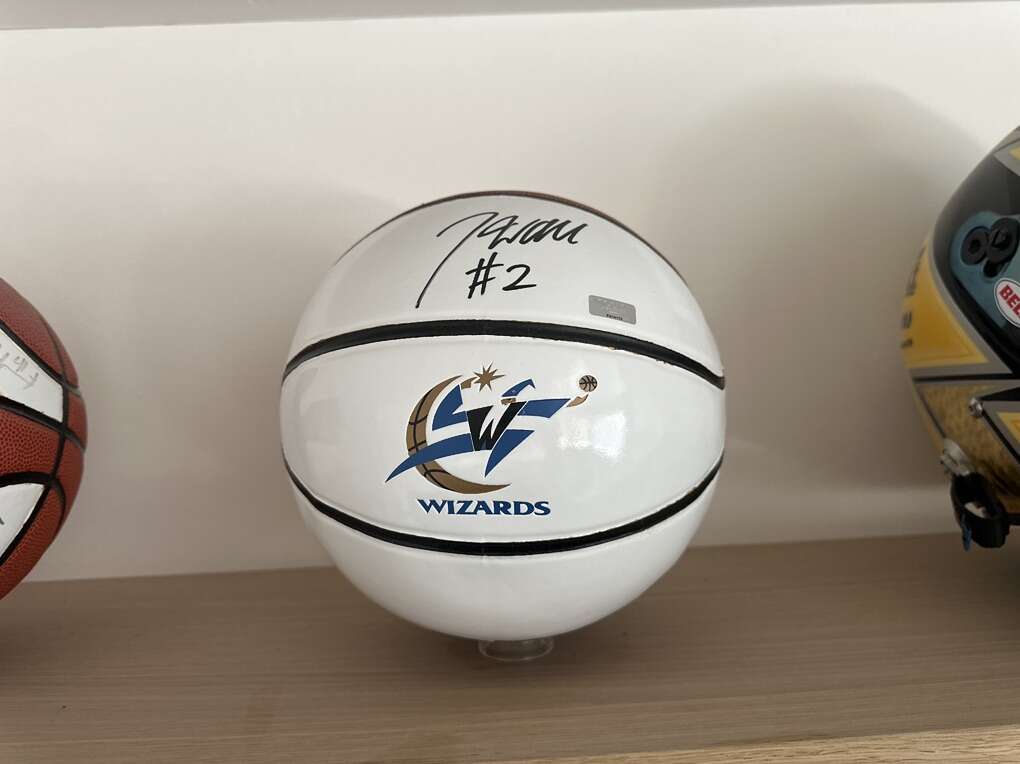 John Wall Washington Wizards Autograph Basketball